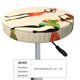 thumbnail image 4 of Disketp African Women Funda Redonda para Taburete, Funda de Cojín para Silla de Bar Suave y Elástica-14 inch, 4 of 7