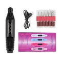 thumbnail image 1 of Electric Nail File Set Adjustable Speed Professional Manicure Pedicure Drill Kit, 1 of 7