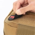 thumbnail image 2 of Outdoor Survival Military First Aid Kit, Climbing Emergency Medical Pouch (Khaki), 2 of 4