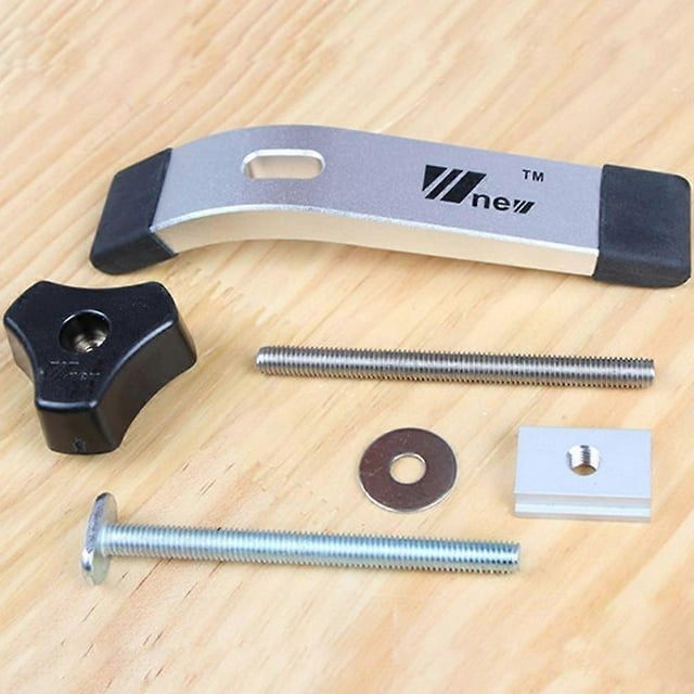 Metal Quick Acting Hold Down Clamp T-Slot T-Track Clamping Kit for Wood Working