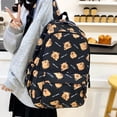 thumbnail image 2 of School Backpack for Teens Cute Capybara Print Backpack Large Capacity Laptop Bag Casual Commute Travel Daypack, 2 of 5