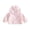 Pink, variant on RUINIXCW Toddler Baby Girl Fall Jacket with Pockets Casual Strawberry Bow Floral Print Zip Up Hooded Long Sleeve Coat