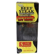 Great Value Beef Steak Smothered in Hot Sauce, 1 Oz., 5 Count