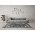 thumbnail image 3 of Ahgly Company Indoor Rectangle Persian Gray Traditional Area Rugs, 2' x 5', 3 of 4