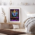 thumbnail image 6 of Diamond Art Kits for Adults - 5d Moonlit Butterfly Art Display Diamond Painting for Adults, Diamond Art for Adults Beginners, Diamond Painting Kits for Adults for Home Wall Decor, 6 of 7