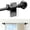 Black, variant on Sindcom No Drill Curtain Rods for Window 27 to 48 Inches, 5/8 Inch Diameter Renter Friendly Drapery Rod with Adhesive Brackets without Drilling, Adjustable from 27 to 52 Inches, Black