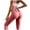 Pink, variant on KHONTS Bow Yoga Pants Scrunch Butt Leggings Gym Workout,Running High Waisted Tummy Control Lifting Trousers for Women Pink XL