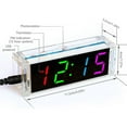 thumbnail image 4 of Diy Clock Kit DigitalTube Temperature Alarm Week Display 51 MCU DS1302, 4 of 10