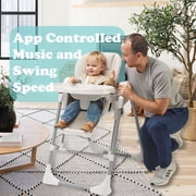 SnuggleBug 2-in-1 Infant Swing and High Chair