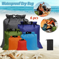 thumbnail image 4 of Waterproof Dry Bag Pack Sack, 6-Piece, 1.5L 2.5L 3L 3.5L 5L 8L, 4 of 5