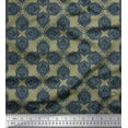 thumbnail image 1 of Soimoi Rayon Crepe Fabric Floral Block Fabric Prints by Yard 46 Inch Wide, 1 of 3