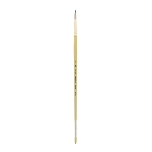 Princeton Brush Imperial Synthetic Mongoose Oil & Acrylic Brush, Round, Liner 8