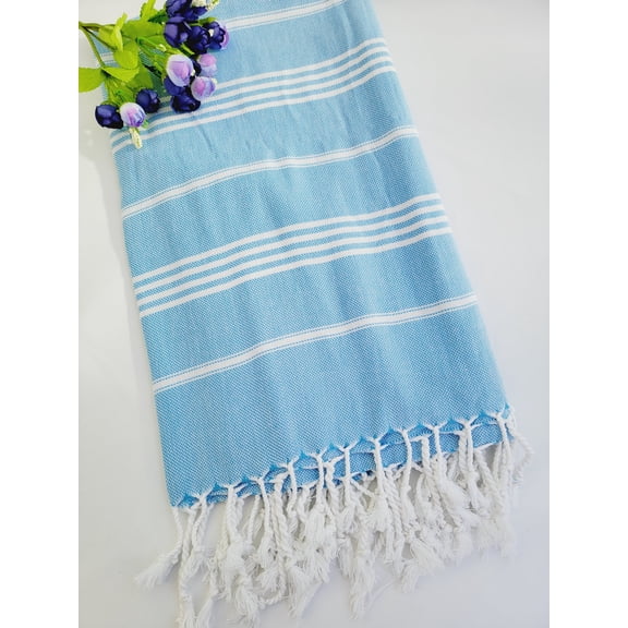 Easy carry Quick Dry Towel 70x36 - Blue/Pink