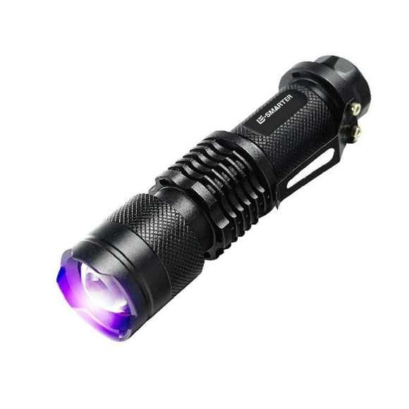 XZNGL Ultra Violet Led Lampe de Poche Lumière Noire Lampe de Contrôle Torche 395 Nm