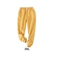 thumbnail image 4 of kurtrusly Pantalon d'Hiver Chaud et Rester à la Mode pour Femmes Conçu pour le Confort Jaune XXL 1Set, 4 of 6