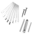 thumbnail image 5 of Juego de Piano Eigraketly de 8 teclas sillín de puente Kalimba Kit de accesorios DIY 2piezas, 5 of 5