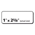 thumbnail image 5 of Matte Clear Easy Peel Mailing Labels W/ Sure Feed Technology, Laser Printers, 1 X 2.63, Clear, 30/sheet, 10 Sheets/pack | Bundle of 2 Packs, 5 of 5