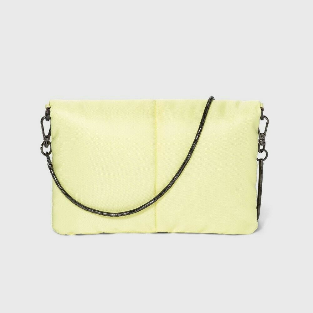 Puffer Closure Crossbody Bag a New Day