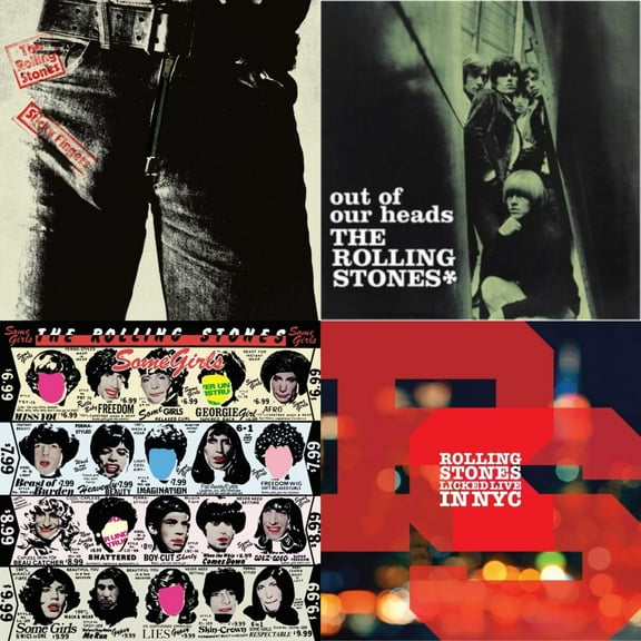 Sticky Fingers & Out Of Our Heads (Uk) & Some Girls & Licked Live In Nyc (White Vinyl/3LP)