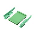 thumbnail image 4 of Unique Bargains PCB DIN Rail Mount Carrier, Circuit Board Mounting Holder 100x80mm Green, 4 of 4