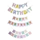 thumbnail image 3 of Yuarrent Tarjeta de papel, 0 Uds., cartel de feliz cumpleaños, cartel de cumpleaños para fiesta de cumpleaños feliz Kits de decoración para fiestas Oro 16.4 pies, 3 of 6
