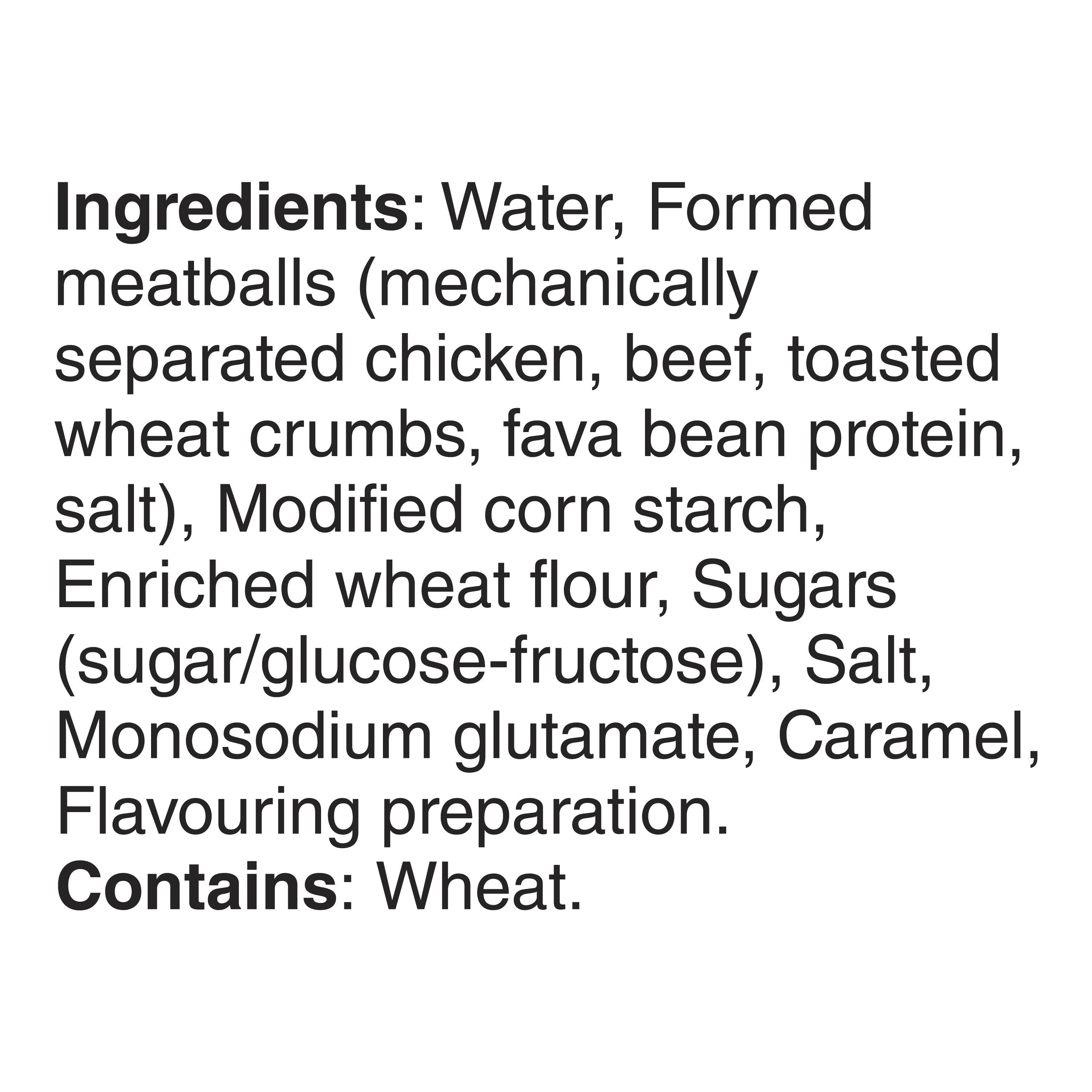 Sauce et ragoût de boulettes de Fraser FarmMD PUR FF GRAVY&MEAT BALL 24/425G