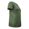 thumbnail image 3 of Playera Athletic Works para Mujer, Deportiva Manga Corta Verde Militar Talla XCH, 3 of 4