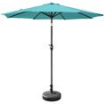 thumbnail image 1 of Parasol de Marché de Table de Patio de 9 Pieds avec Base Ronde en Bronze, 1 of 7