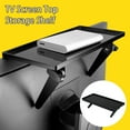 thumbnail image 2 of TV Top Shelf  Screen Top Shelf  TV Screen Storage Bracket Stand  TV Monitor Stand  TV Wall Mount  Wall TV Bracket  Cable Box Shelf for Wall Mounted TV, 2 of 6