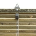 thumbnail image 6 of Red Lantern Burnt Bamboo Cordless Window Shade - Natural 36" W, 6 of 8