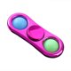 thumbnail image 2 of Enchapado Simple Dimple Fidget Toy Fingertip Spinner Stress Anti Toys (Rose) Ndcxsfigh Nuevos Originales, 2 of 9