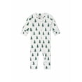 thumbnail image 6 of M+A by Monica + Andy Gender Neutral Baby Christmas Organic Cotton One Piece Pajamas and Bib Set, 2-Piece, Sizes 0M-24M, 6 of 8