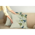 thumbnail image 3 of Ambesonne Birds Throw Pillow Cover 2 Pack, Flock of Flying Pigeons, 18", Green Teal Cream, 3 of 6