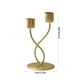 thumbnail image 3 of Decoraciones para cenas a la luz de las velas Inicio Decoraciones románticas para la mesa Candelabros con forma de vela Candelabros, 3 of 6