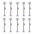 thumbnail image 1 of Mini poste de eléctrica Yotijar Diseño de micro paisaje de tren 1/87 9.1cm, 1 of 8