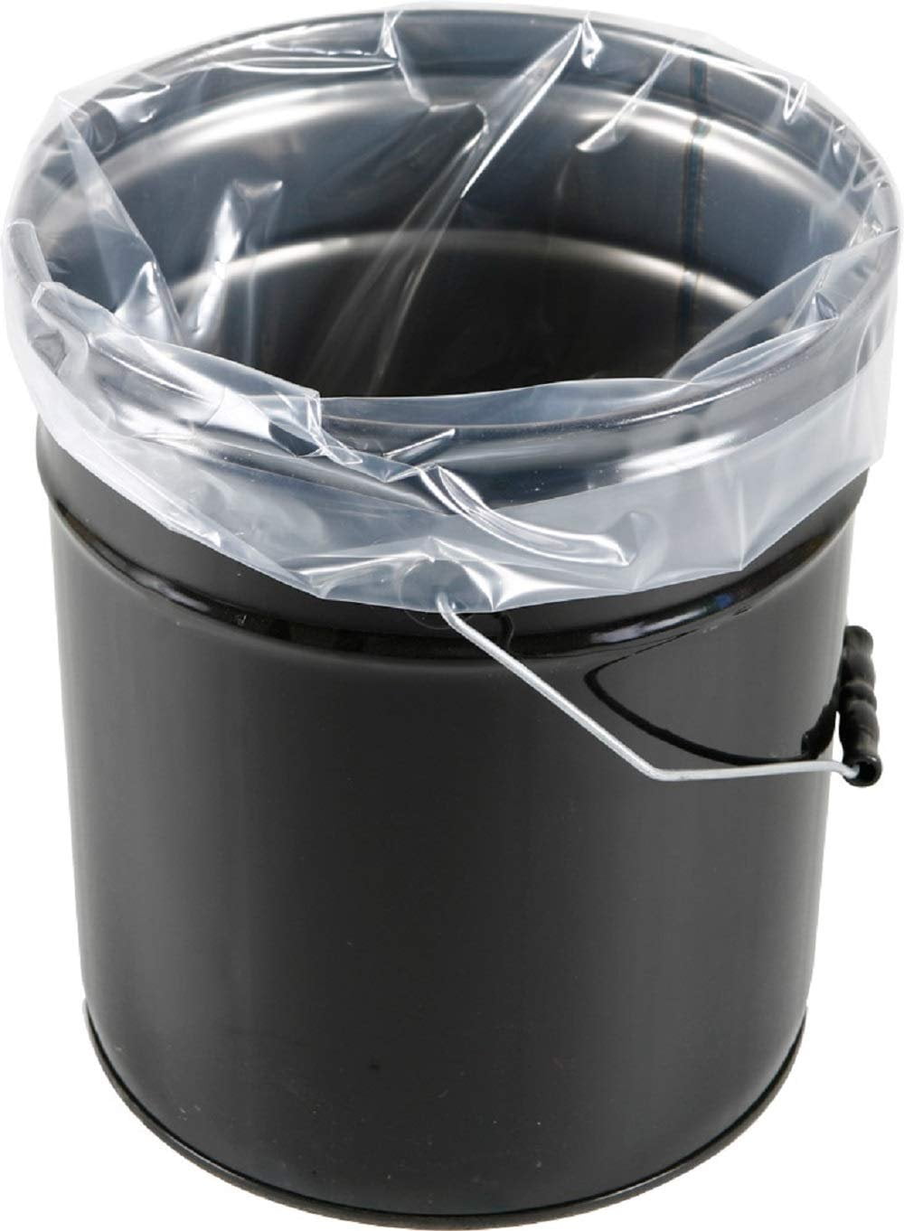 Pack of 500 Clear Drum Liners 19 x 22. Cylindrical Shaped Liners 19x22