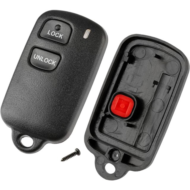 Convient au Remplacement de la Coque du Porte-Clés à Distance pour Toyota Toundra Tacoma 2btn (ELVATDD)