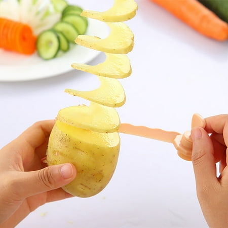 Tuscom Magic Potato Cutter Carrot Spiral Slicer Cutting Models