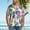 Multicolor#05, variant on Hawaiian Shirts for Men Short Sleeve Casual Button Down Shirt Tropical Summer Beach Shirt