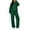 Army Green, variant on Pink Sweat Suits for Womens 2 Piece Oversized Casual Long Sleeve Sweatsuit Athletic Warm Wide Leg Pant Sets Basic Fall Outfits for Women with pockets, Hot Pink XXL