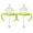 Green, variant on Straw Transition Cup Kit for Comotomo Baby Bottles | Conversion Kit Fits 5 Ounce and 8