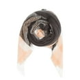 thumbnail image 1 of Foulard Carrée Rayée Super Travail d'Hiver pour Femmes (Poudre Gris Foncé), 1 of 4
