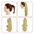 thumbnail image 7 of SAYFUT Women Lady 18" Thick Clip In Pony Tail Hair Extensions Fashion Claw Clip Jaw Long Wavy Ponytail, 7 of 7