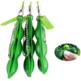thumbnail image 1 of 3 PCS Fidget Toy Set, Edamame Keychain Squeeze-a-Bean Soybean Edamame Stress Relief Anti-Anxiety Fun Bean Toy Gift, 1 of 8