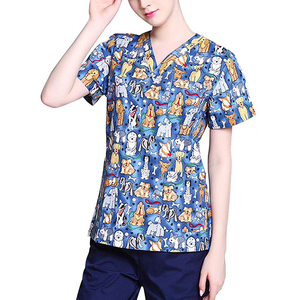 NUOLUX Nursing Uniforms Clothes Scrub Hospital Tops Nurse Scrubs Medical Sets Jackets Uniform