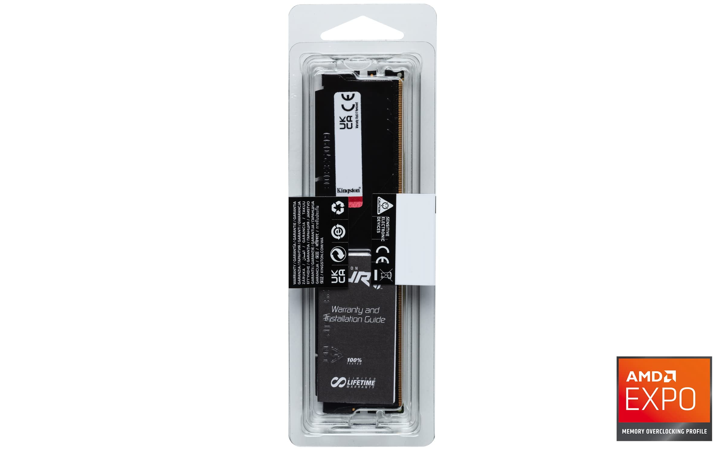 メモリー Kingston FURY Beast DDR5 16GB 6000MHz Kingston FURY Beast 16GB (2x8GB) 6000MT/s DDR5 CL36 RGB
