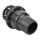 thumbnail image 3 of Water Pump Foot Valve Black Pvc Low Pressure Flat Check Valve For Fluid Machine(3in), 3 of 4