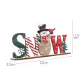 thumbnail image 2 of 1 pieza de decoraciones navideñas, decoraciones de letras de madera, decoraciones para festivales, oficinas, recepciones, decoraciones navideñas de madera (estilo 4), 2 of 5