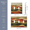 thumbnail image 2 of Yayeee Toggle Light Switch Wall Plate 2-Gang 4.56"x4.48" Decorative Outlet Cover, Abstract Desert Pattern, 2 of 7