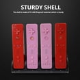 thumbnail image 3 of 4 in 1 Charging Station for Wii&Wii U Remote Controller, Charger with 4 Rechargeable Battery Packs, 4 Port Charging Station4PCS 2800mAh Replacement BatteriesUSB Cable, Remote Not Included, 3 of 8